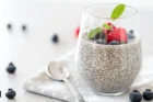 دستور تهیه پودینگ چیا برای صبحانه ورزشکاران