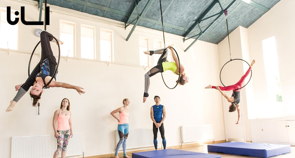 رشته اریال هوپ در یوگا