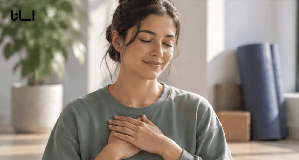 تمرین ساده یوگای خنده برای شروع